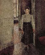 Camille Pissarro young woman Germany oil painting artist